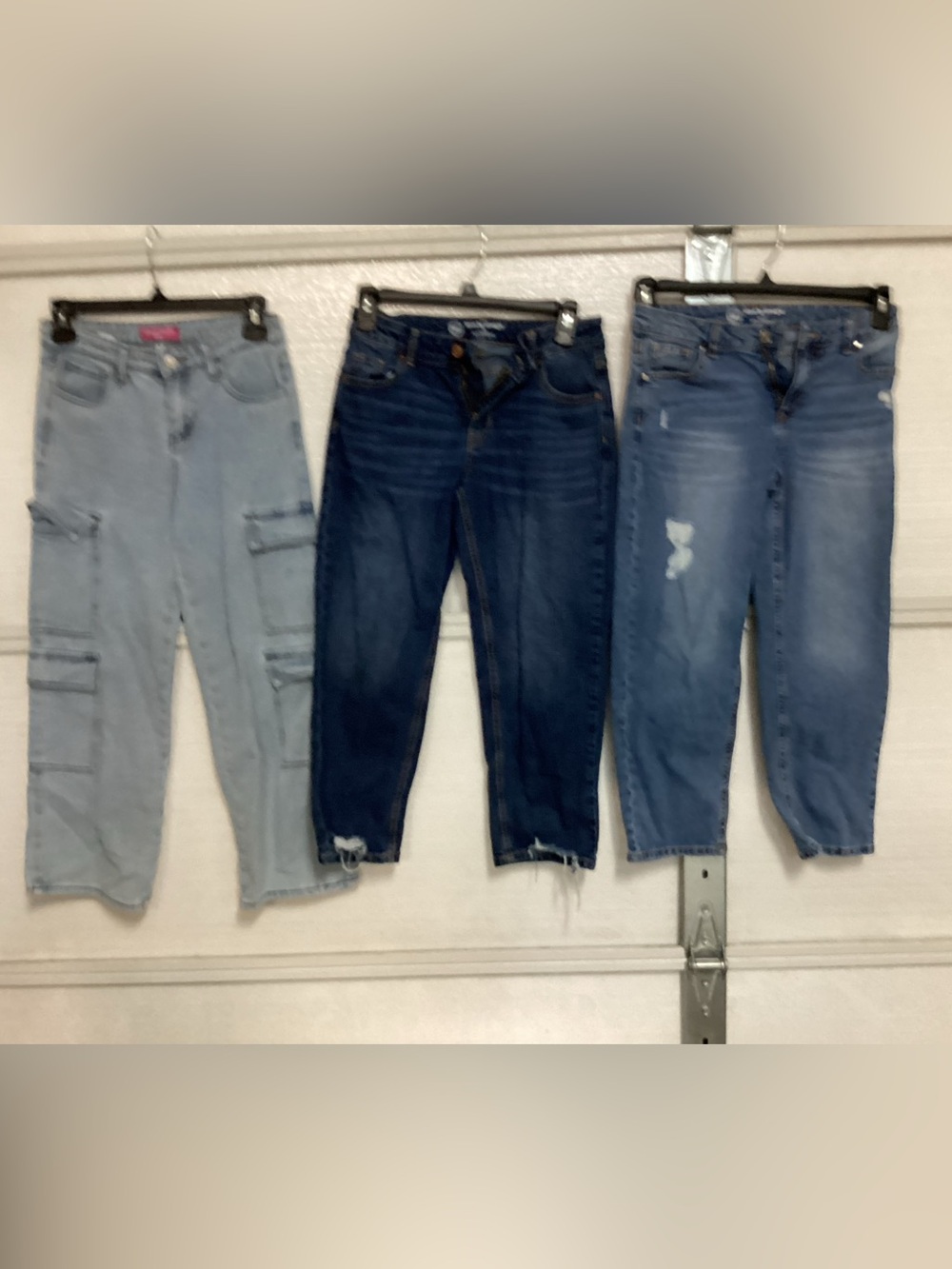 Three pair of girls jeans, size 12